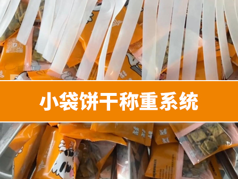 小袋饼干称重系统